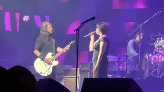 Foo Fighters Shame Shame  w Violet Grohl Bank of New Hampshire Pavilion May 24, 2023 Gilford MH