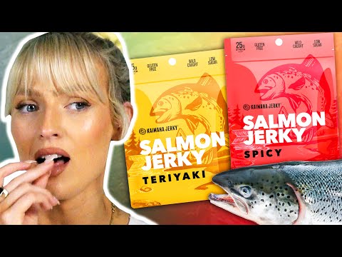 Irish People Try Salmon Jerky