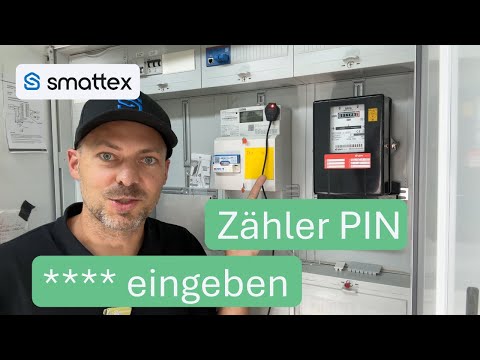 In wenigen Sekunden:🔒 PIN am Stromzähler eingeben & Infrarot-Schnittstelle aktivieren