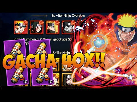 40X Gacha Dapat Apa Aja Di Alpha Test Epic Ninja Hari Ke-2!!? Rate Gachanya Wah Banget!!