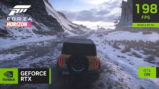 Démonstration du DLSS 3 de Nvidia sur Forza Horizon 5