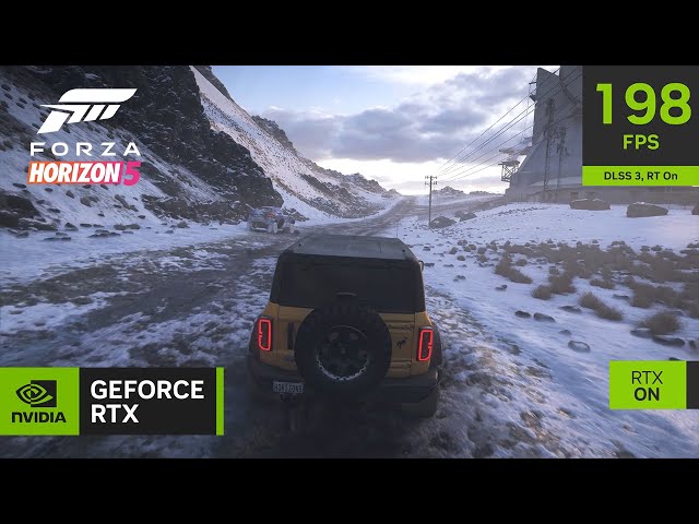 Forza Horizon 5 gets frame rate boost from Nvidia DLSS 3