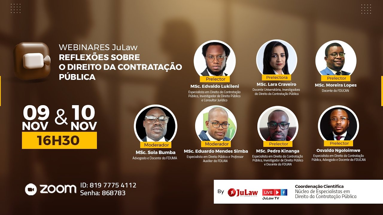 Reflexões sobre o Direito dos Contratos Públicos - 1º dia