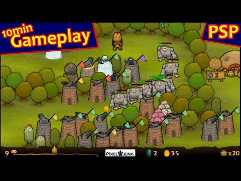 PixelJunk Monsters Deluxe ... (PSP) Gameplay