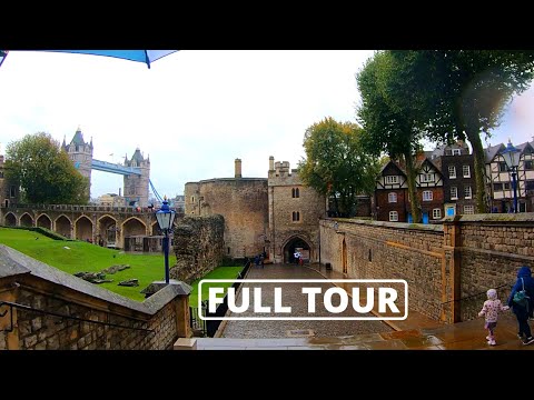 TOUR COMPLETO Castelo histórico da Torre de Londres | MUSEUS DE LONDRES