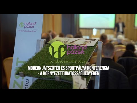 Modern játszótér és sportpálya konferenciát tartottunk