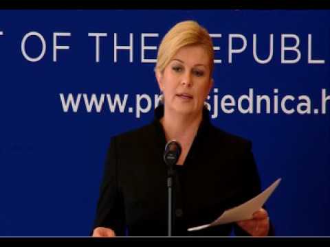 Obraćanje Predsjednice Republike, 15. 2. 2017.