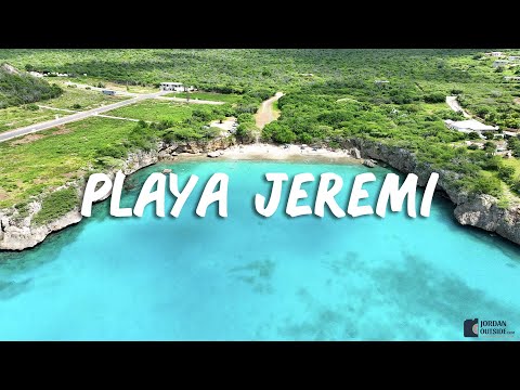 Playa Jeremi is a beautiful beach on the northwest side of Curacao (Free Parking)