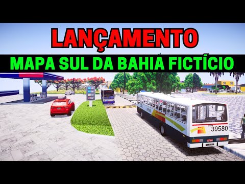 🔴Gameplay Novo Mod Mapa Sul da Bahia Fictício | Proton Bus Simulator | PBSU | PBSC | Mods