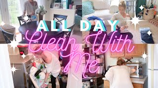 All Day Clean With Me | Messy Home Cleaning Motivation | Extreme Clean With Me | The Craf-T Home