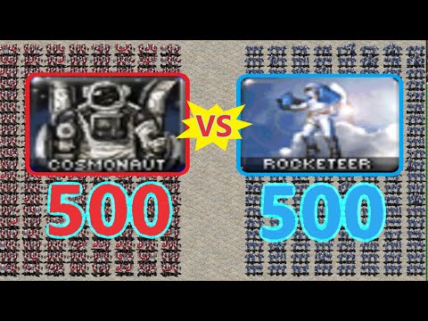 No Fly - Cosmonauts vs Rocketeers - Same Cost - Red Alert 2