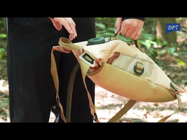 حقيبة ظهر لتخزين الماء 3 لتر- توفر ترطيب مستمر، سهلة الحمل أثناء الحركة، مريحة للاستخدام الطويل،ضمان سنتان