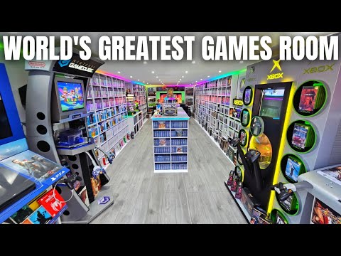 The World's Greatest Video Game Room Tour!