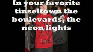 mitchell musso welcome to hollywood (HQ) with lyrics