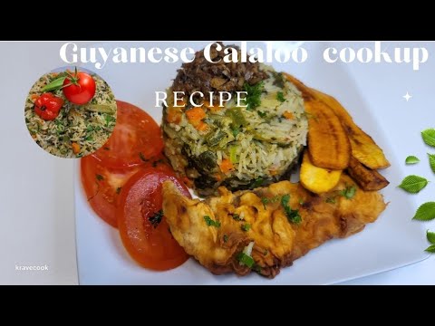 Guyanese Callaloo Cookup / Recipe