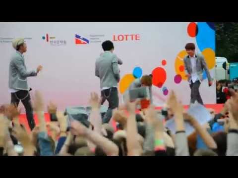[FANCAM] 150614 BTS in Moscow Russia