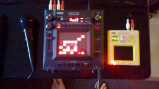 ubuntu linux home recording studio setup (part 1) - microkorg xl + korg kaoss pad kp3 + kaossilator