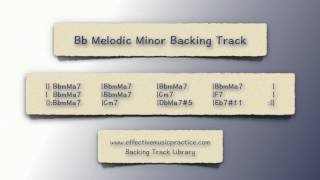 Download lagu Bb Melodic Minor Backing Track... mp3