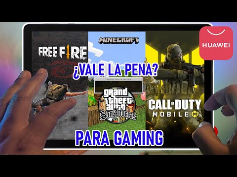 TABLET HUAWEI MATEPAD T10S FREE FIRE, CALL OF DUTY MOBILE, MINECRAFT, GTA | GAMING TEST