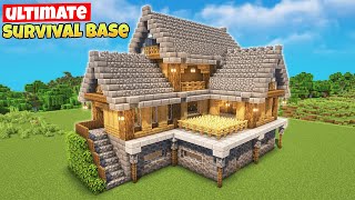 Minecraft Ultimate Survival House Tutorial⚒️