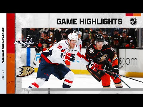 Capitals @ Ducks 11/16/21 | NHL Highlights