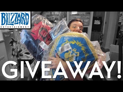 HUGE Blizzard Merch Giveaway!