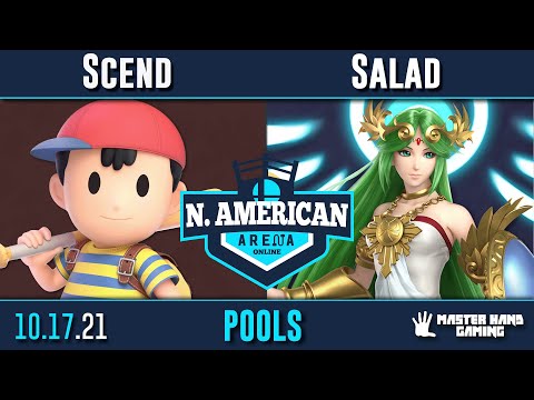 NA Arena Online 2 - Scend (Ness) Vs. Salad (Palutena) - Top 32