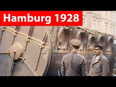 Hamburg 1928 in Colour