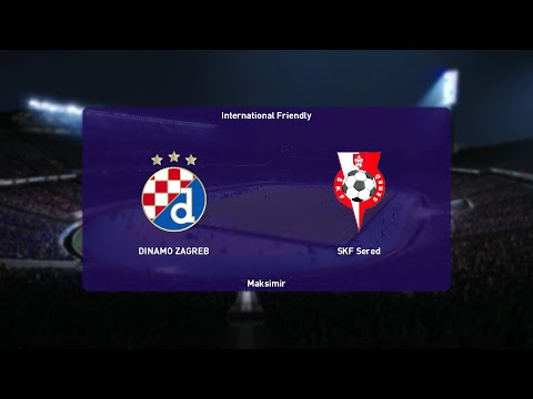 ⚽ Dinamo Zagreb vs ŠKF Sereď ⚽ | Club Friendlies (24/06/2021) | PES 2021