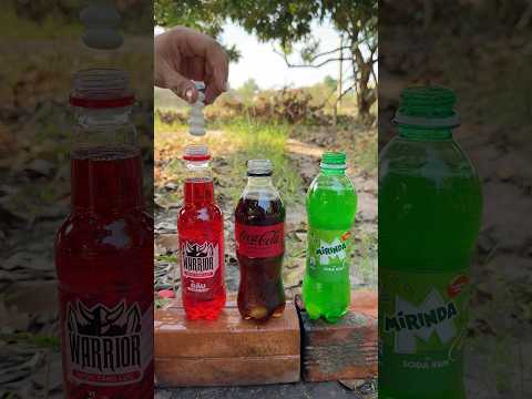 Coca Zero, Warrior, Mirinda VS Mentos