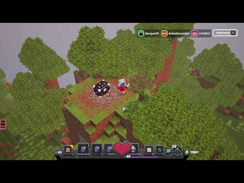 Minecraft Dungeons Beta: Obsidian Chest in Main Village Map (camp)