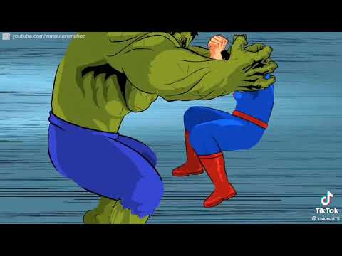 Hulk  vs Superman EPICA BATALLA