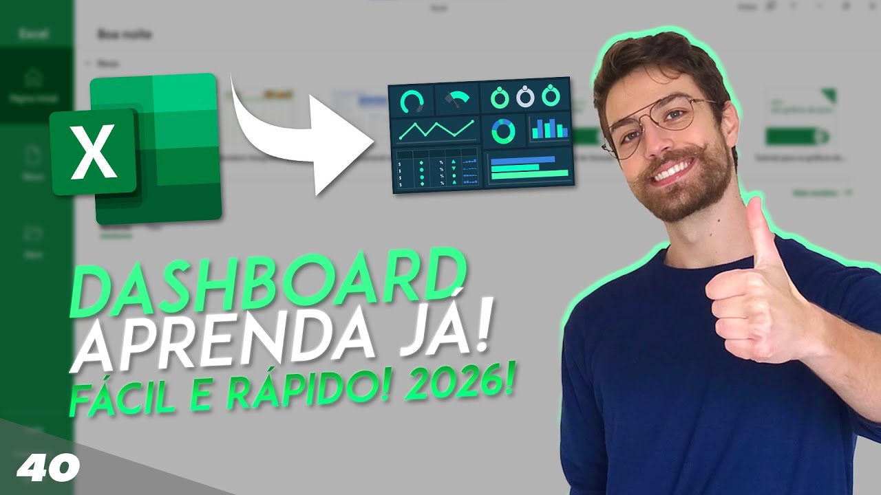 HOW TO CREATE A DASHBOARD IN EXCEL! EASY AND FAST! 2025! | Lesson 40