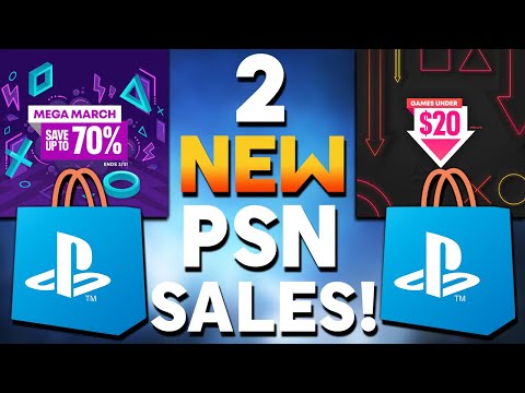 2 AWESOME NEW PSN SALES LIVE RIGHT NOW - TONS OF PS4 AND PS5 GAME DEALS!