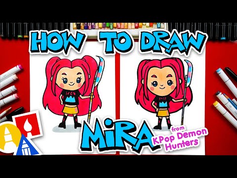 How To Draw Mira From KPop Demon Hunters