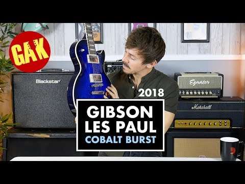 Gibson USA 2018 Les Paul Standard, Cobalt Burst!
