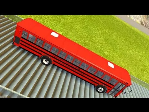 Stairs Jumps Down #13 - BeamNG.drive