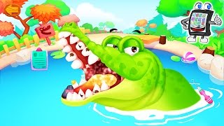 KROKO DOC im CRAZY ZOO App deutsch| Krokodil Zähne ziehen | Spiel mit mir Games