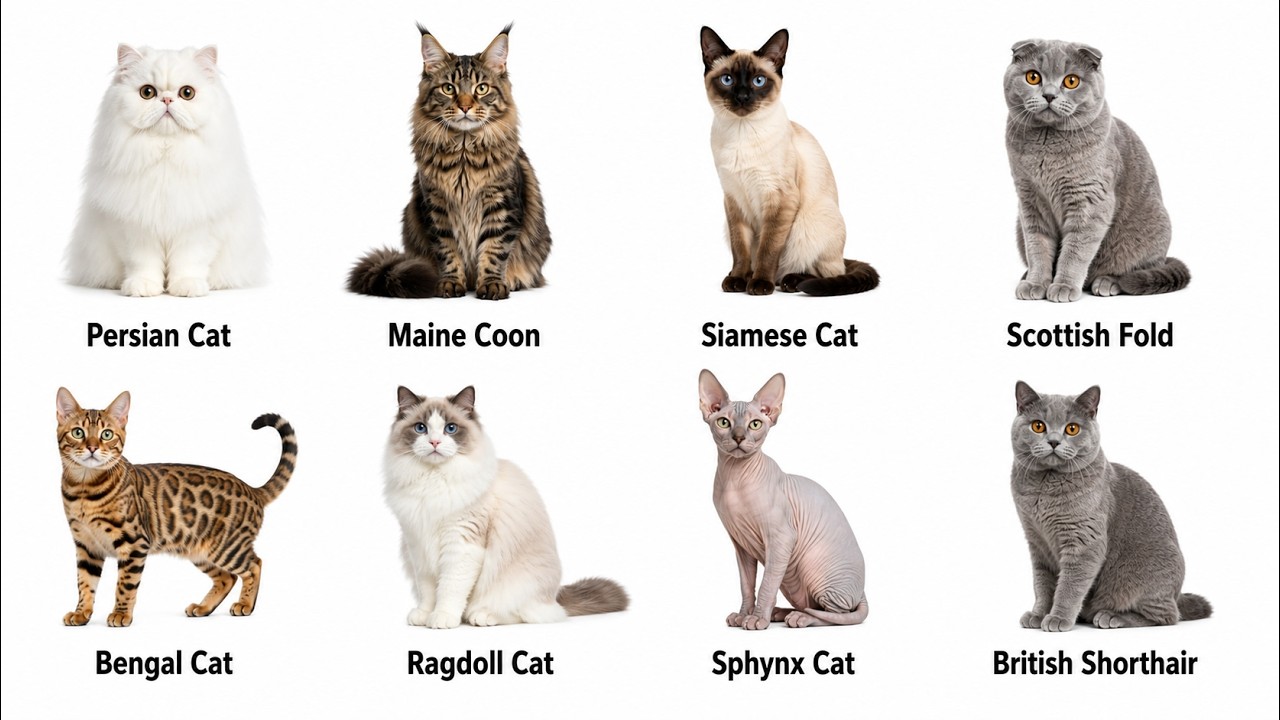 Every Type of Cat Explained