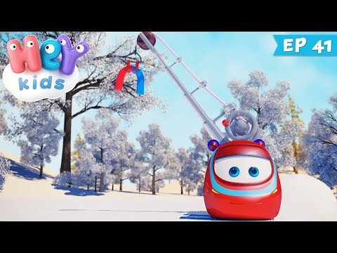 Trenulețele 🚂 Magnetul - Desene animate de iarna (ep. 41) | HeyKids