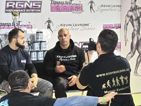 Μeet Kevin Levrone in Diamond Cup Athens 2016