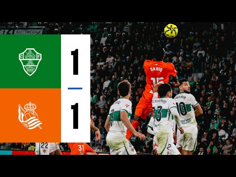 Elche Club de Fútbol 1-1 Real Sociedad de Fútbol...
