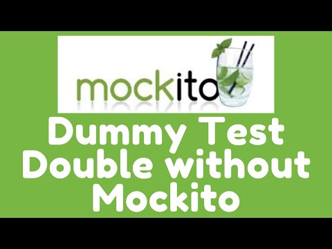 Mockito 3 - Dummy Test Double without Mockito