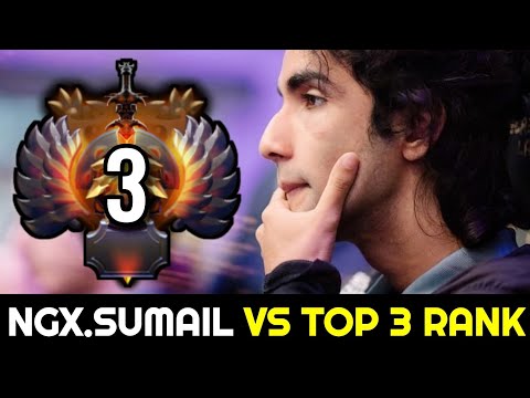 NIGMA.SUMAIL vs TOP 3 Rank — Mid 100% Destroy Grandmaster Tier Shadow Fiend Dota 2