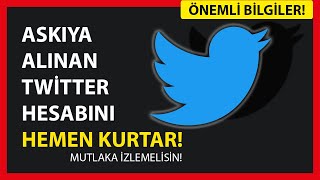 Twitter Askıya Alınan Hesap Kurtarma - Askıya Alınan Twitter Hesabı Na