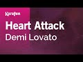 Heart Attack - Demi Lovato | Karaoke Version | KaraFun