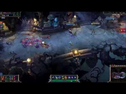 J4/Leona/Malzahar vs Ahri/Olaf/Elise - 2015 05 22 - TT
