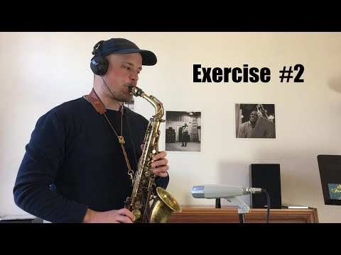 Basic Jazz Conception for Saxophone by Lennie Niehaus (Vol. 1) - Exercise #2