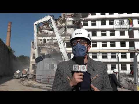 AL VIA LA DEMOLIZIONE DEL VECCHIO OSPEDALE