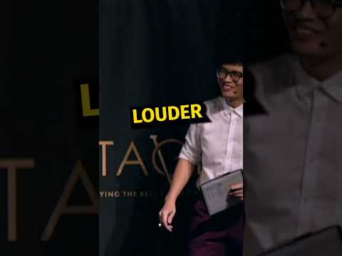 Watch this if you speak too quietly (Student Transformation!)